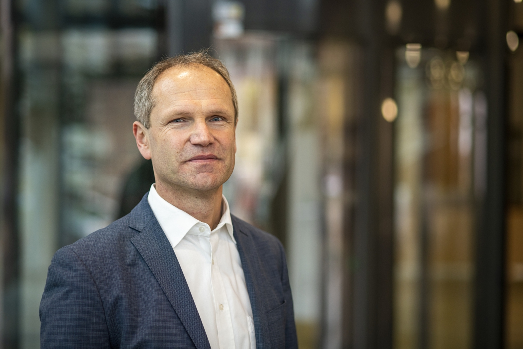 Prof. Markus Weitere, Leiter des Themenbereichs Wasserressourcen und Umwelt. Foto: Sebastian Wiedling/UFZ